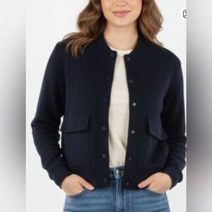 Jason Wu Midnight Blue Jacket with Pockets